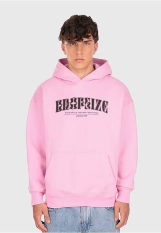 Dropsize Sweatshirt 'Success' in Pink: Vorderseite