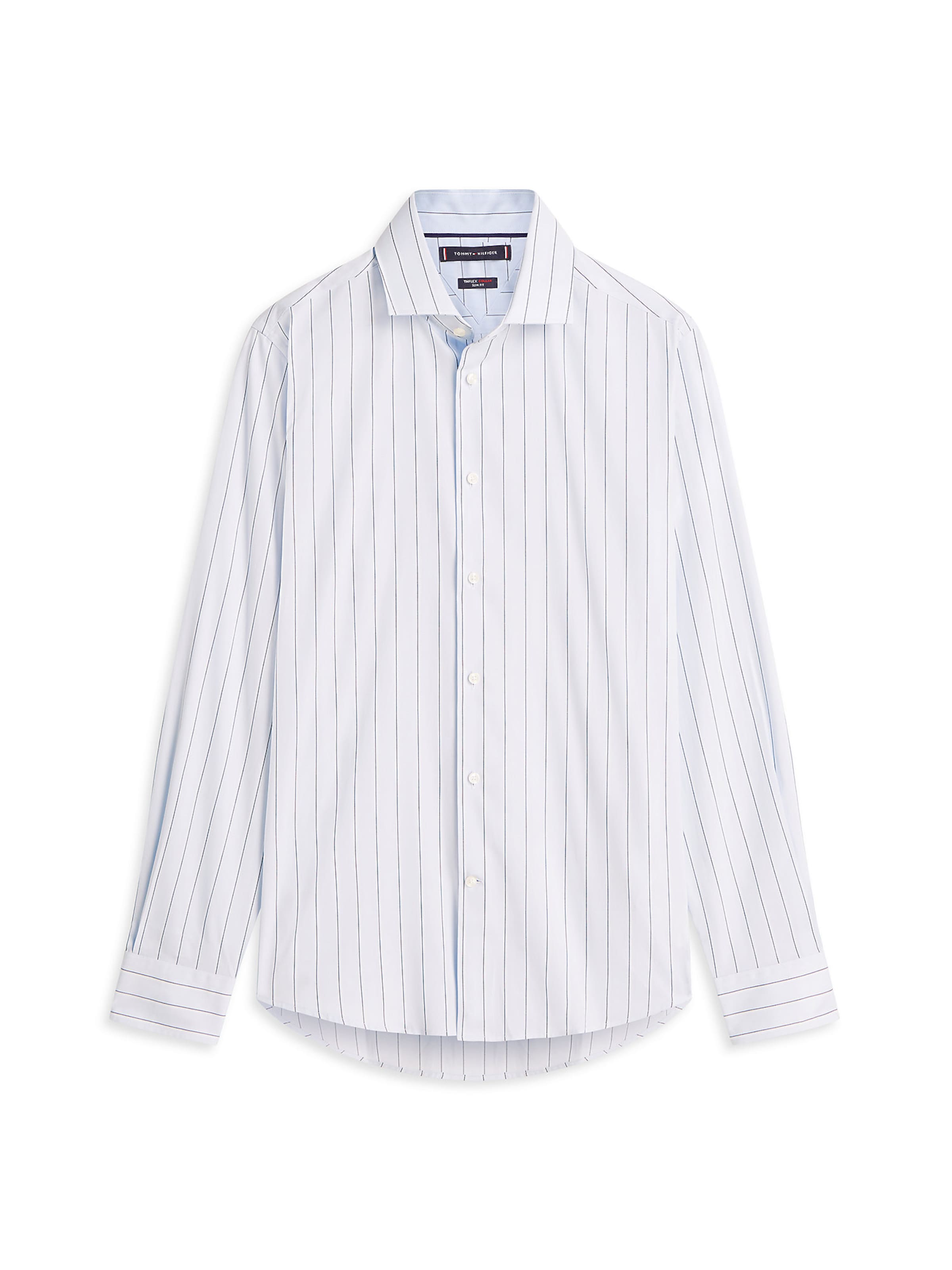 TOMMY HILFIGER Slim fit Zakelijk overhemd in Blauw: voorkant