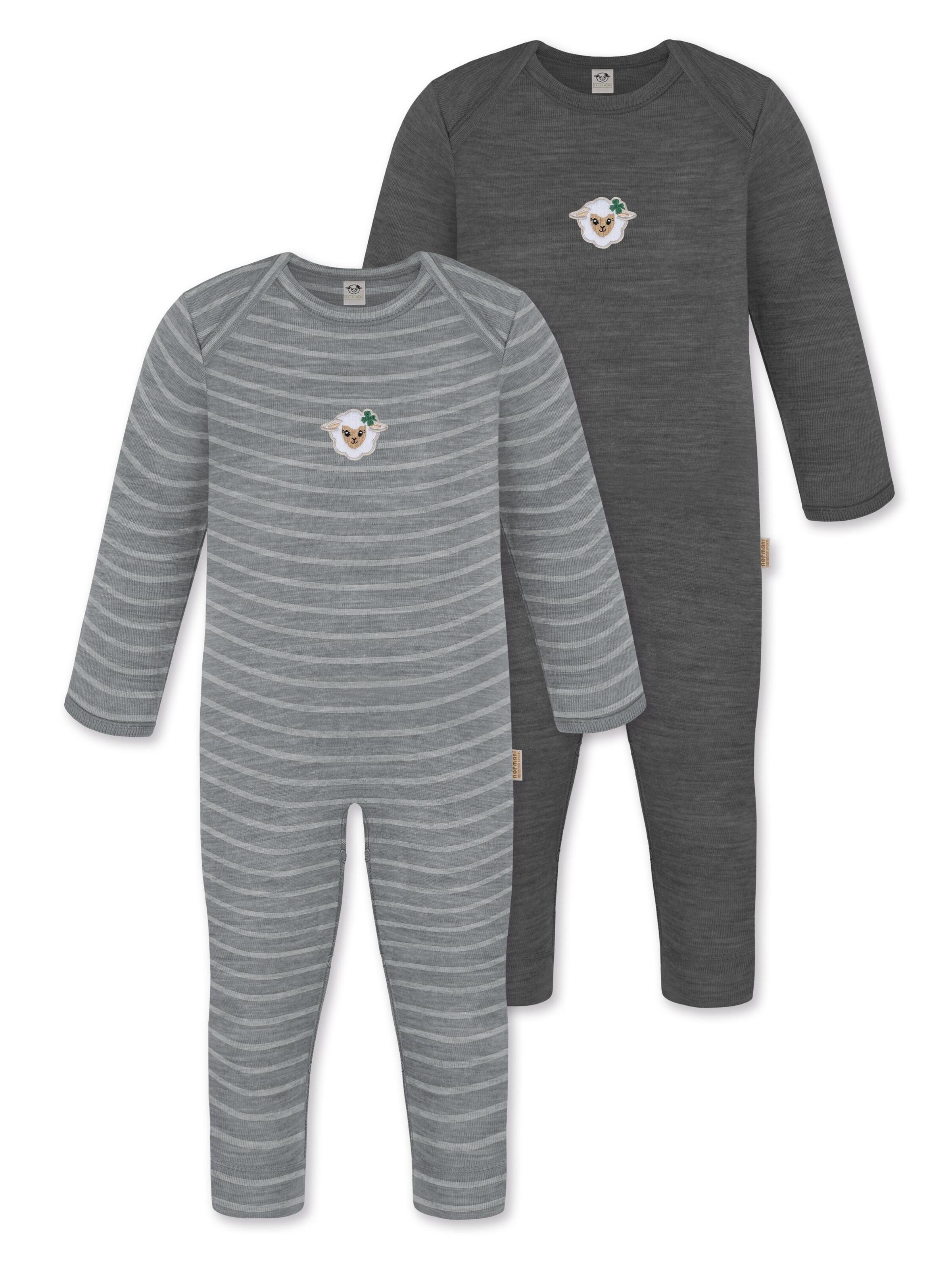 normani Rompertje/body 'Waverly' in Grijs: voorkant