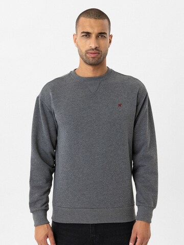 Sweat-shirt 'Holman' Williot en gris : devant