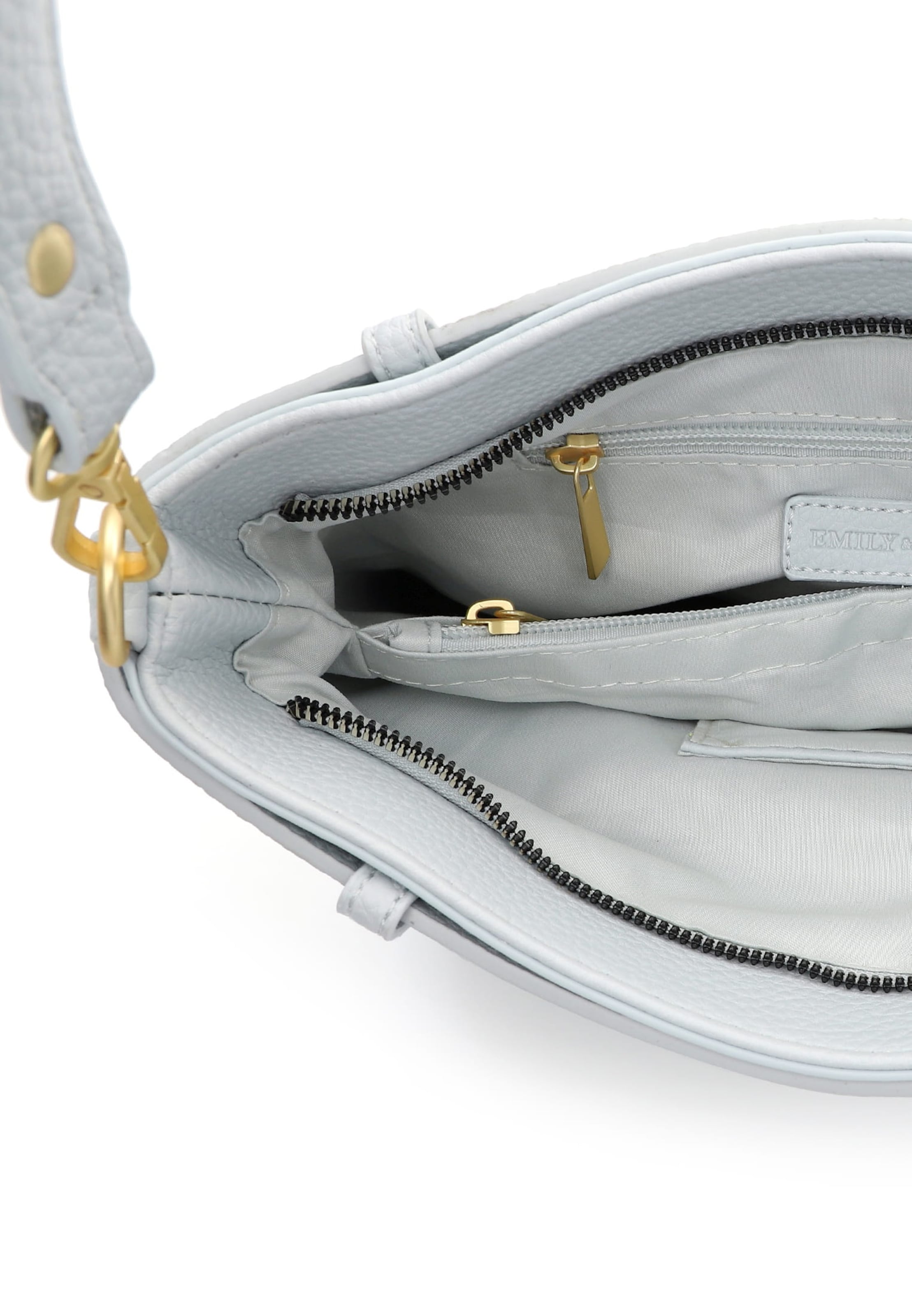 Borsa a spalla 'Justine' di Emily & Noah in blu