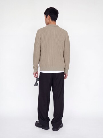 JACK & JONES Sweater 'JJSAGE' in Grey