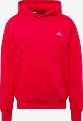 Jordan Μπλούζα φούτερ 'Essential' σε κόκκινο: μπροστά