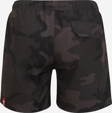 ALPHA INDUSTRIES Zwemshorts in Zwart