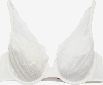 ESPRIT T-shirt Bra in White: front