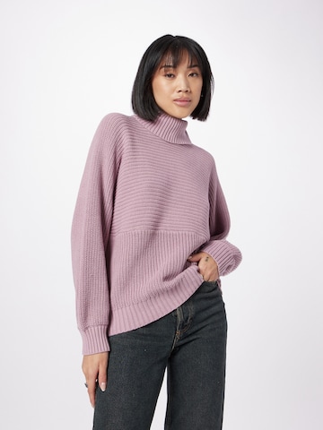 ABOUT YOU Sweater 'Linnea' in Purple: front