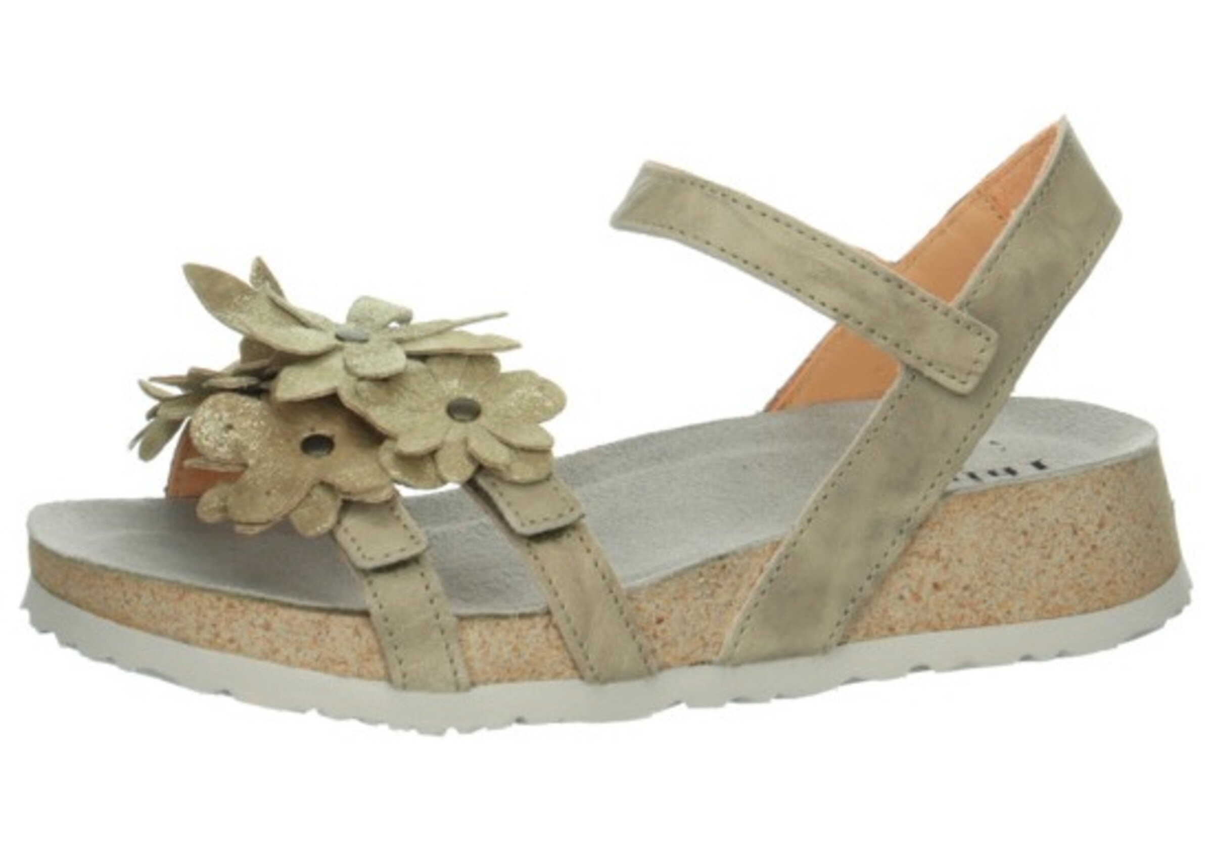 THINK! Sandals 'Koak' in Beige: front
