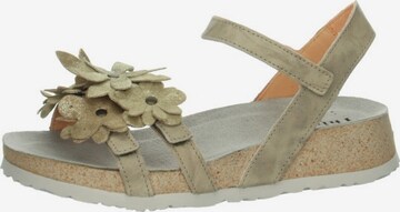 THINK! Sandals in Beige: front