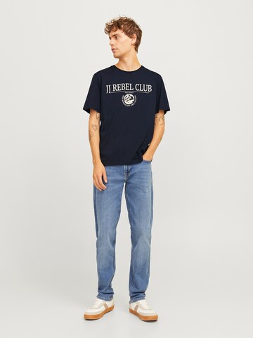 Tricou 'JREBANDREW' de la JJ Rebel pe albastru