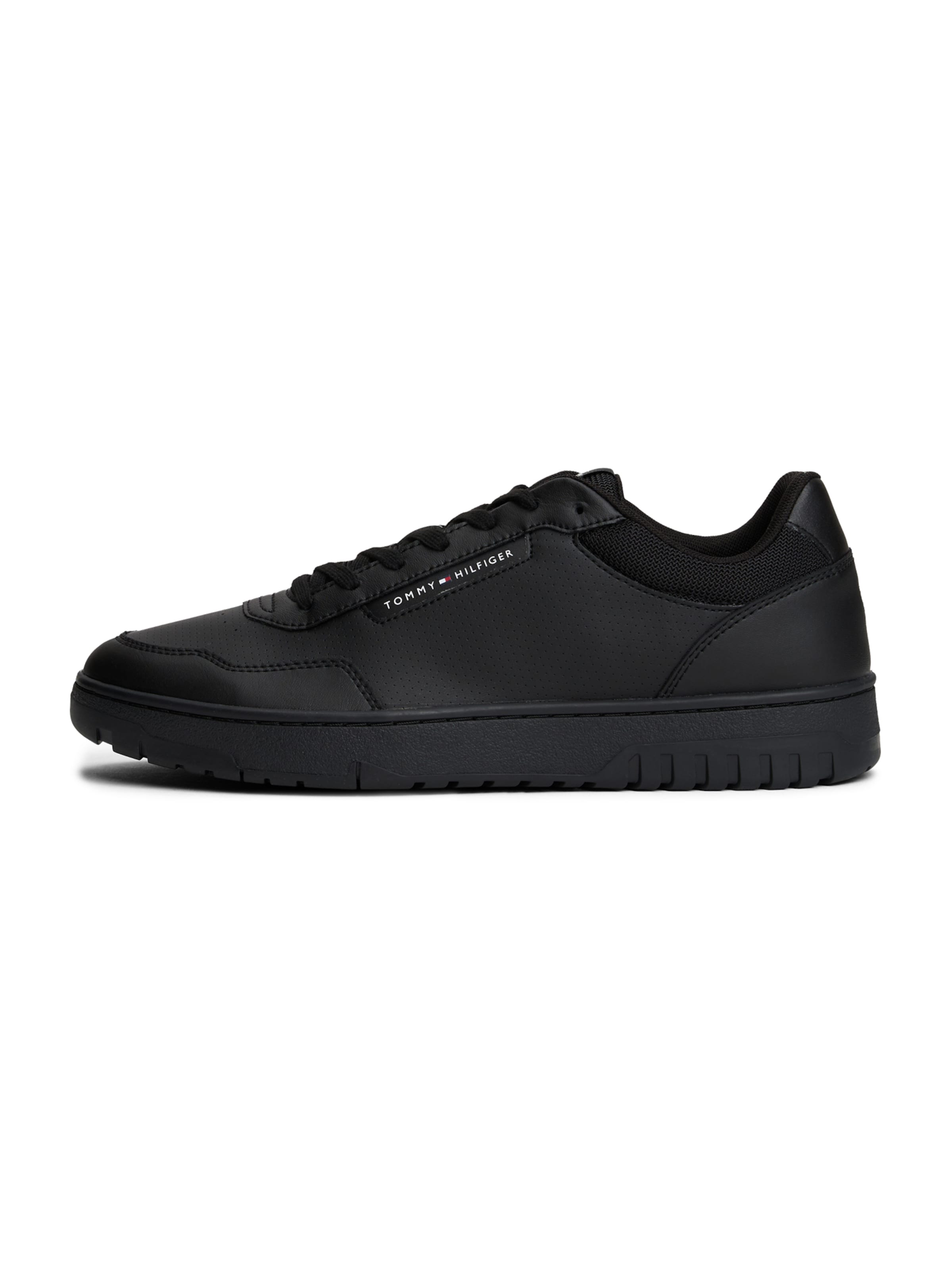 TOMMY HILFIGER Sneaker 'Basket Core' in Schwarz: Vorderseite