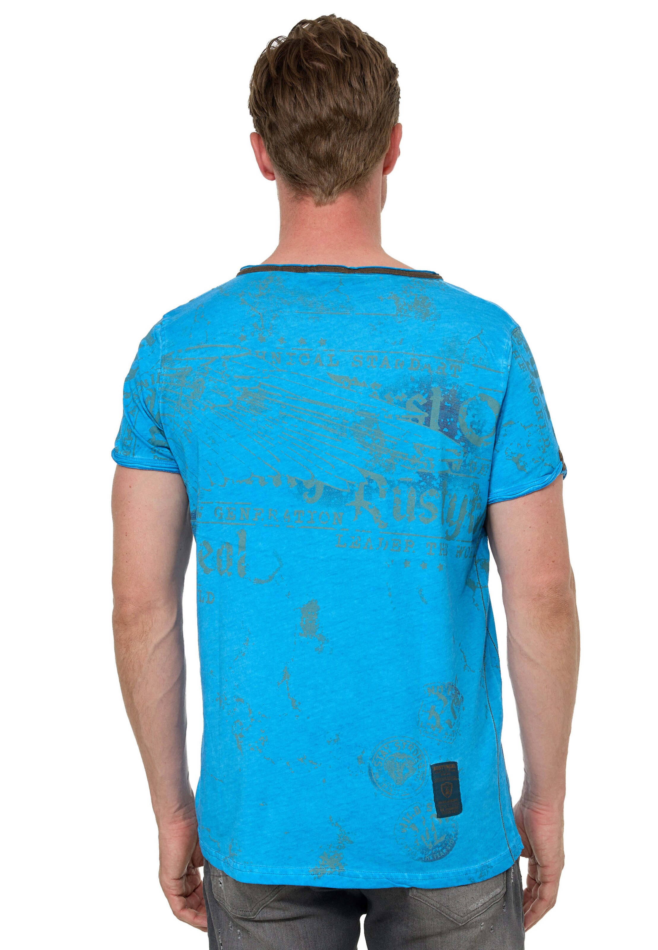 Rusty Neal Shirt in Blauw