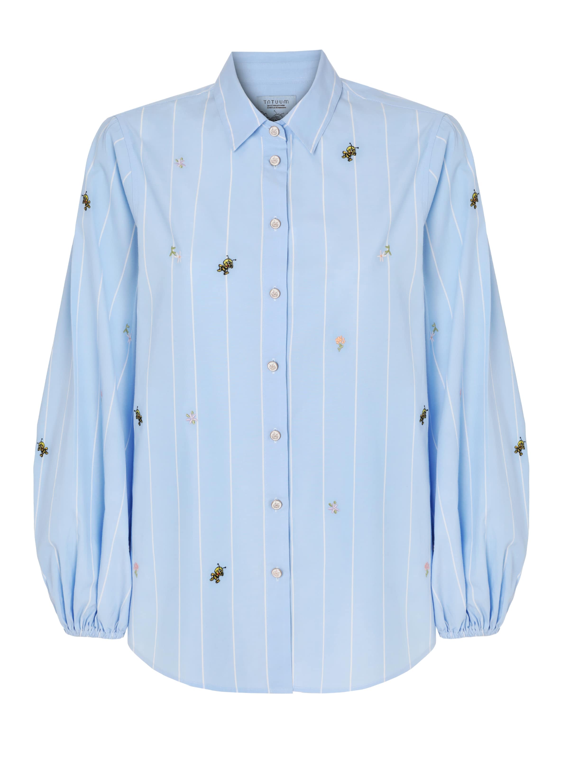 TATUUM Shirt in Blauw: voorkant