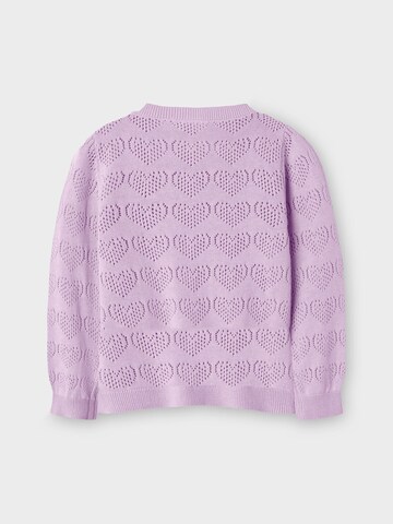 Cardigan NAME IT en violet