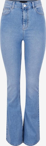 PIECES Curve Jeans 'Peggy' in Blauw: voorkant