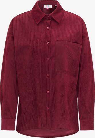 IZIA Blouse in Rood: voorkant