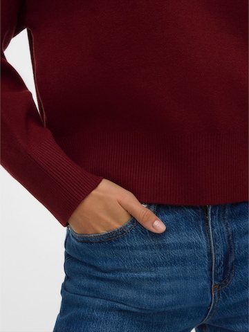 VERO MODA Trui 'VMGOLD ART' in Rood