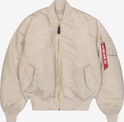 ALPHA INDUSTRIES Prijelazna jakna 'MA-1 Heritage' u bež / crvena, Pregled proizvoda
