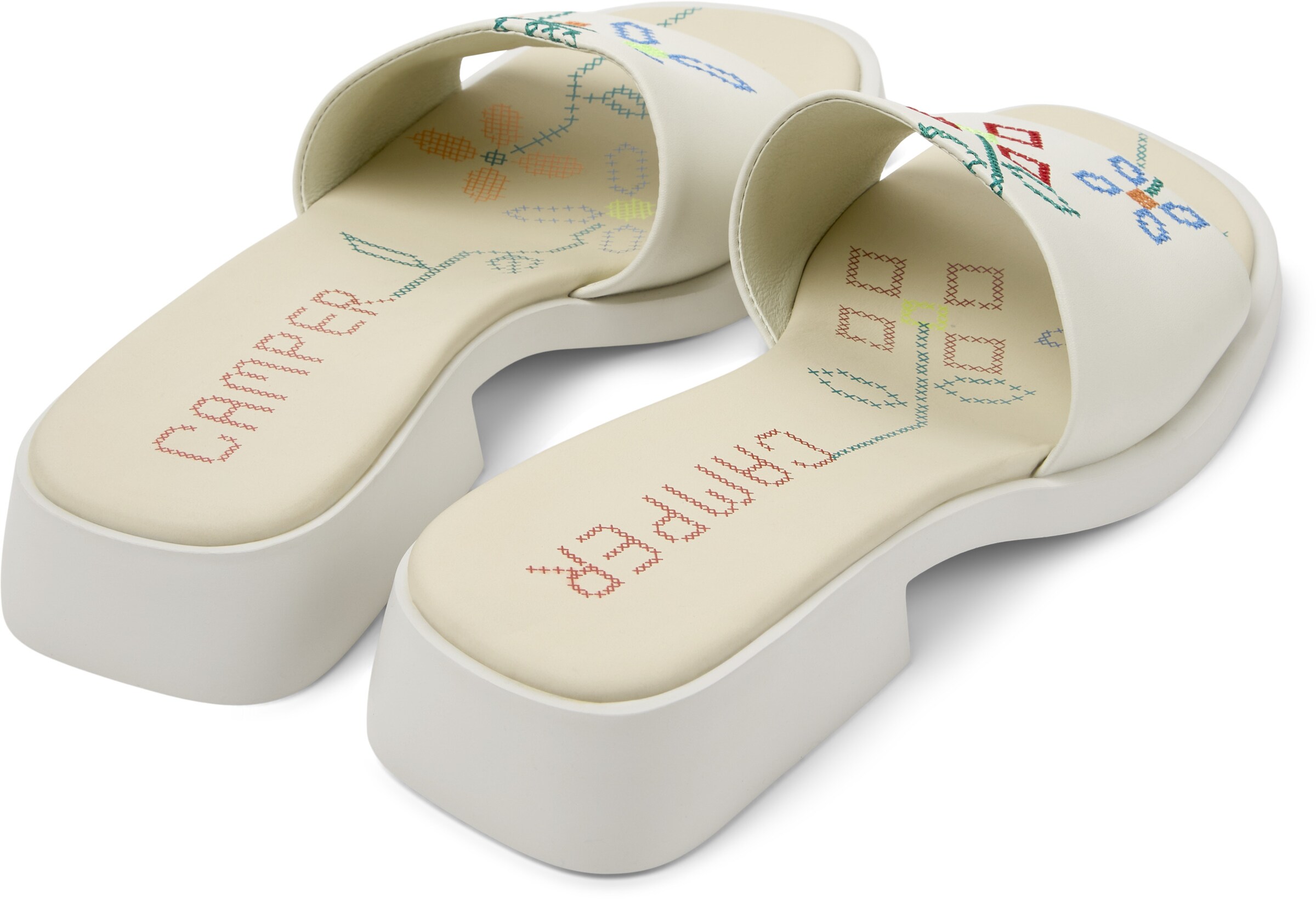 CAMPER Muiltjes 'Dana' in Wit