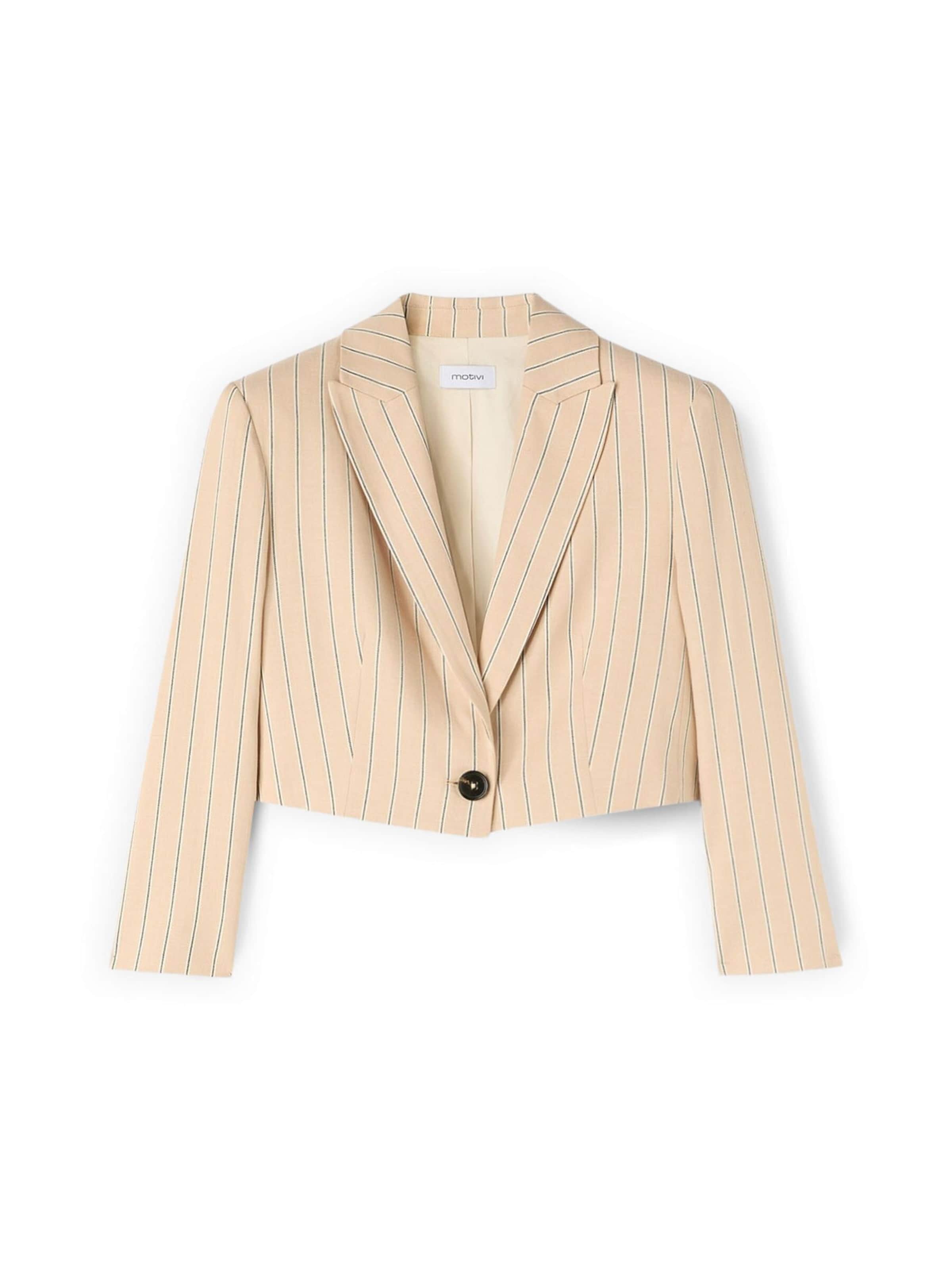 MOTIVI Blazer in Beige: front