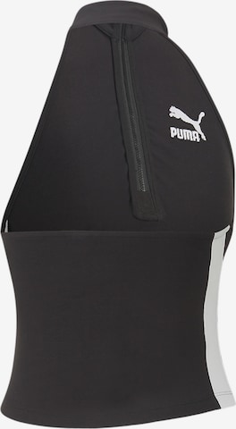 PUMA Top 'T7 Etter' in Zwart