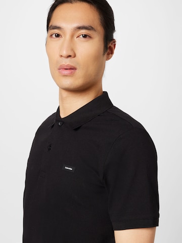 Calvin Klein Poloshirt in Schwarz