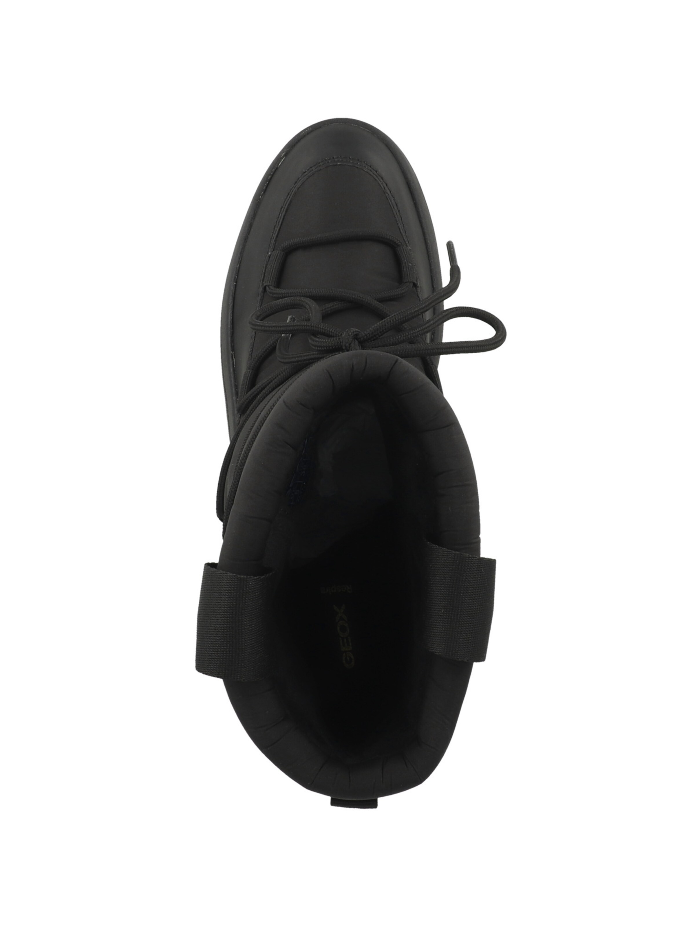 GEOX Сапоги на шнуровке в Черный