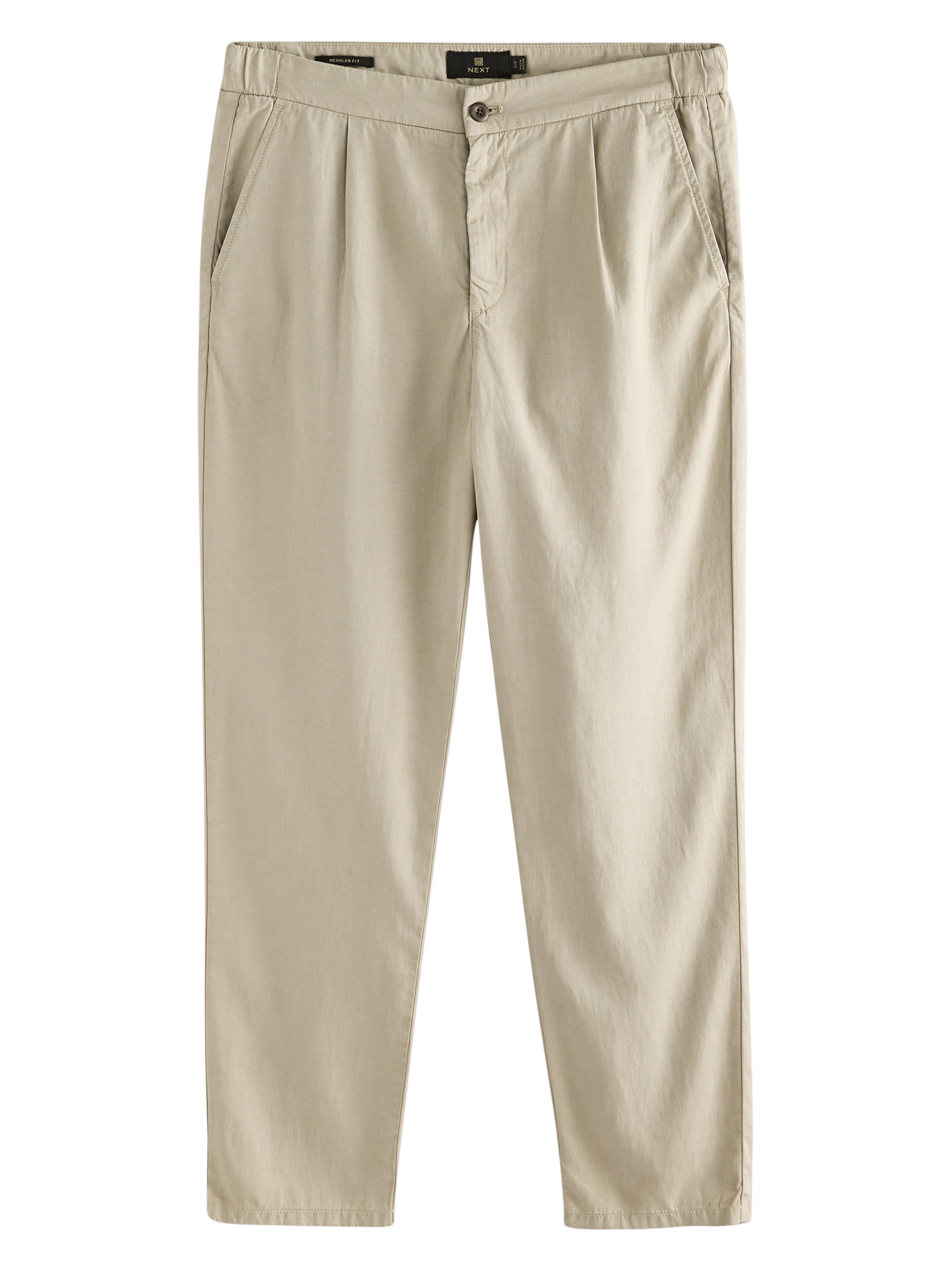 Next Regular Laskoshousut värissä harmaa: etupuoli