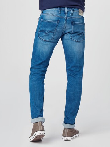 REPLAY Slimfit Jeans 'Anbass' in Blau