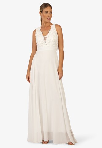 Kraimod Evening Dress in White: front