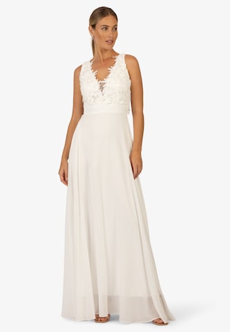 Kraimod Evening Dress in White: front