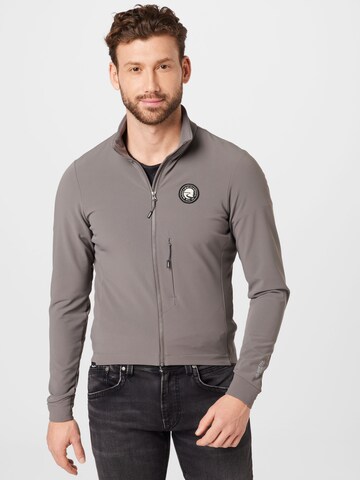 Maloja Athletic Jacket 'Wanderfalke' in Grey: front
