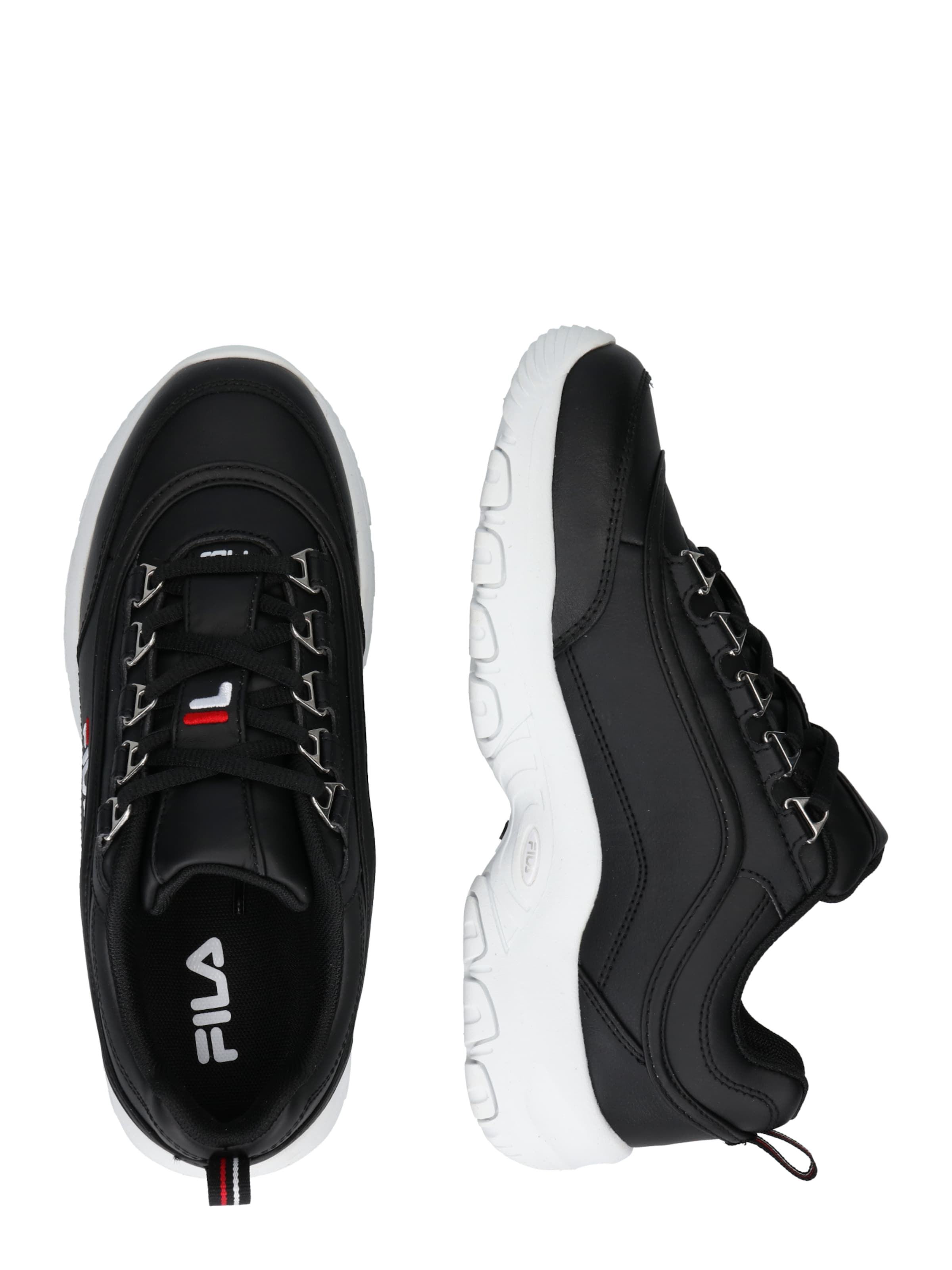 FILA Sneaker 'Strada' in Schwarz