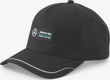 PUMA Cap 'Mercedes Petronas' in Schwarz: predná strana