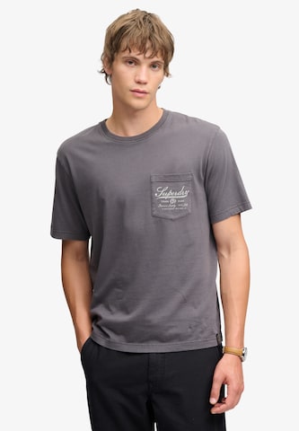 Superdry & Co T-Shirt in Grau: Vorderseite