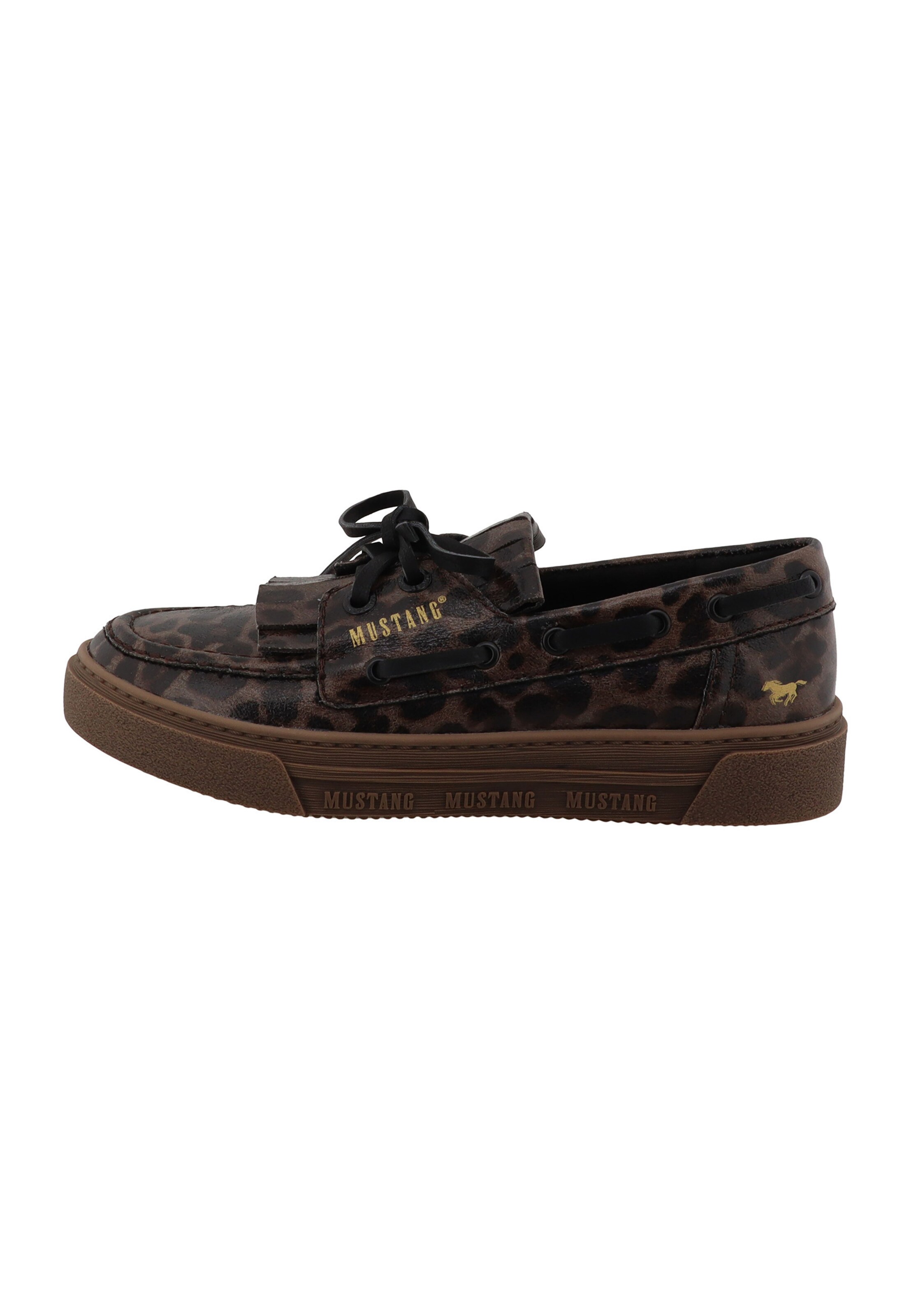 MUSTANG - Mocassins em castanho