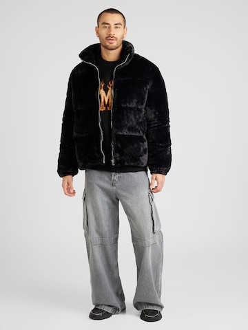 TOPMAN Winterjas in Zwart