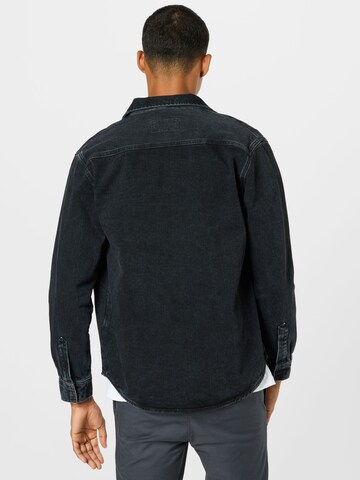 Carhartt WIP Regular Fit Hemd 'Salinac' in Schwarz