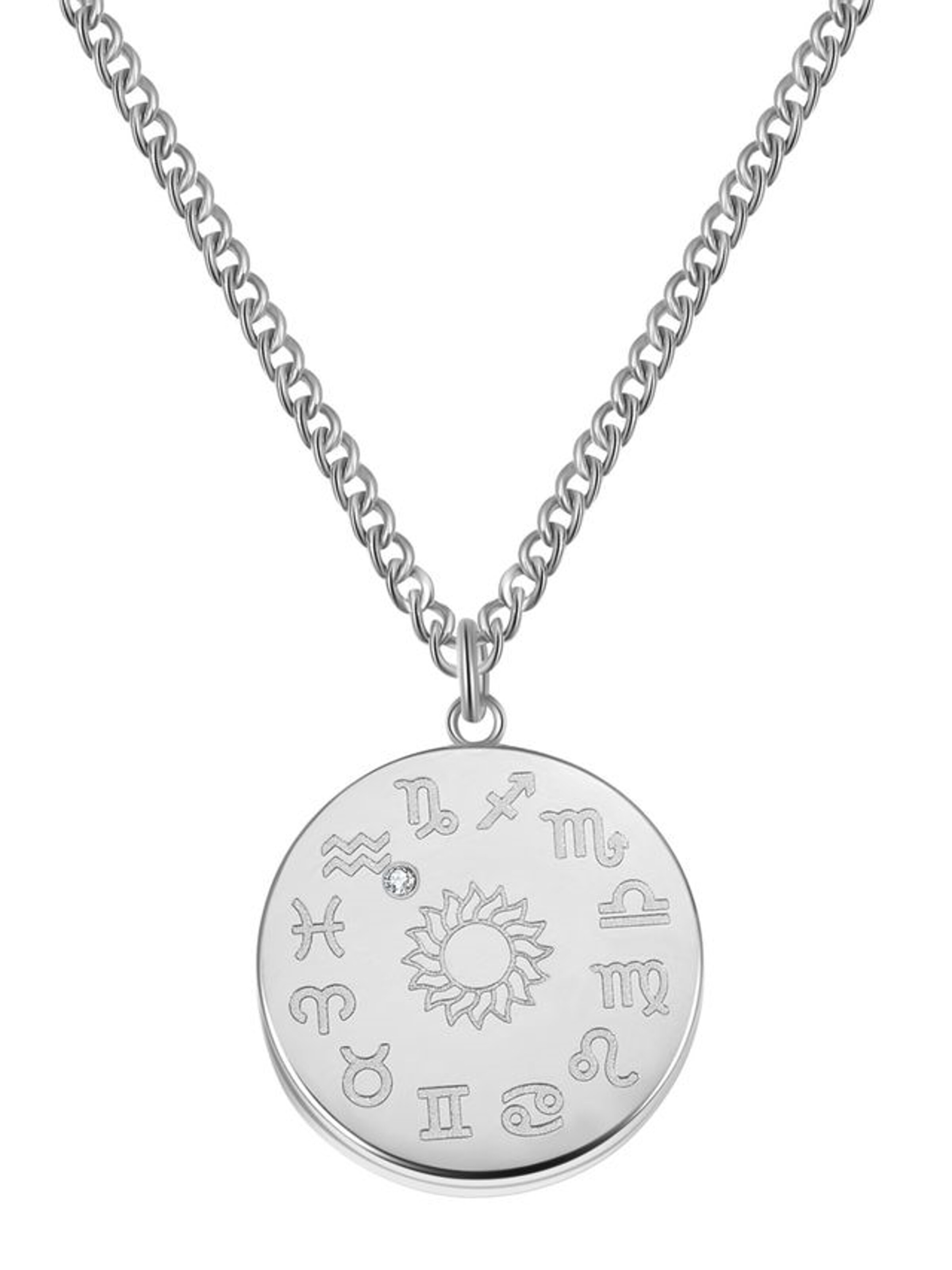 Collana 'Starry Aquarius' di Hey Happiness in argento