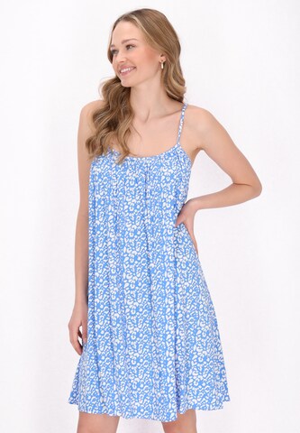 Robe d’été 'Spring Summer' MYMO en bleu : devant