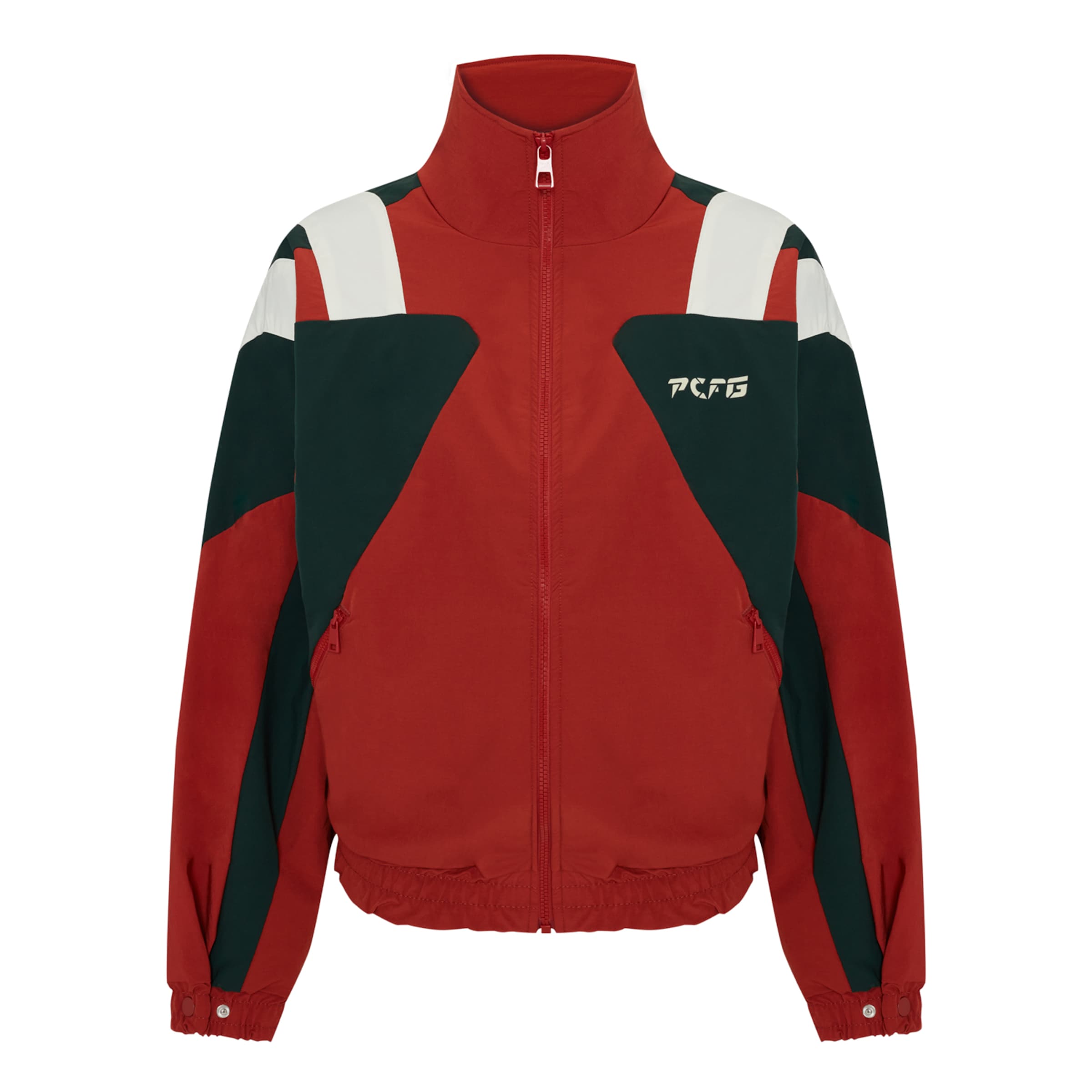 PCFG Between-season jacket in Beige / Fir / Red, Item view