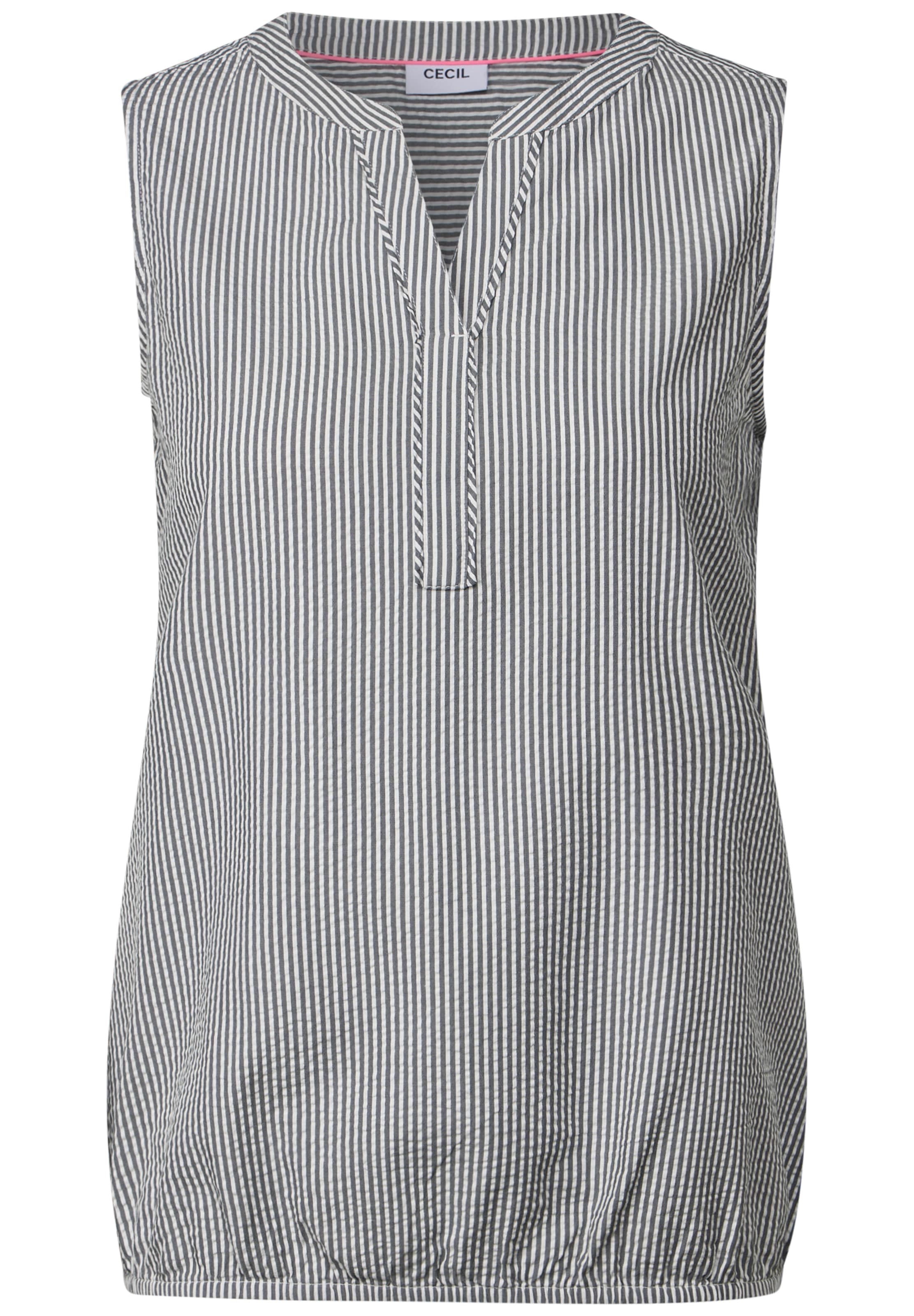 CECIL Blusentop in Grau: Vorderseite
