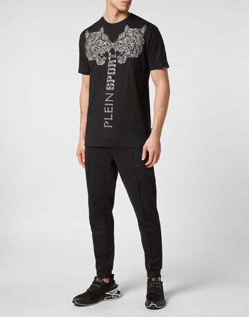 Maglietta 'Tiger' di Plein Sport in nero