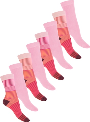 celodoro Socks 'RELAX' in Pink: front