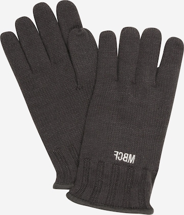 FCBM Full Finger Gloves 'Ivan' in Grey: front