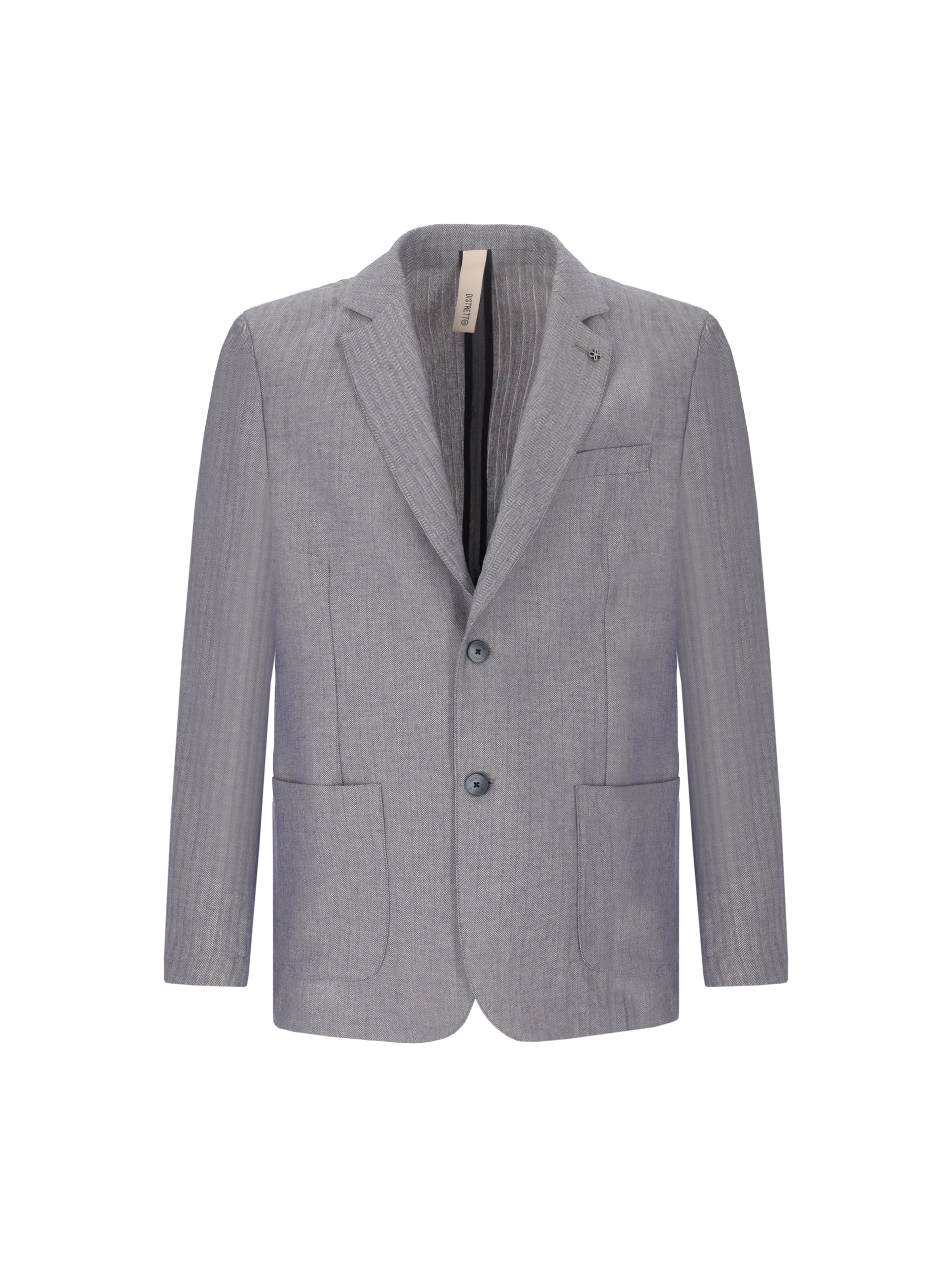 Distretto12 Veste de costume 'Trifoglio' en 46 en gris, Vue avec produit