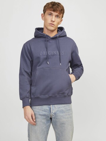 Felpa 'JORFrederiksberg' di JACK & JONES in blu: frontale