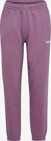 Hummel Tapered Hose 'Legacy 2.0' in Lila: Vorderseite