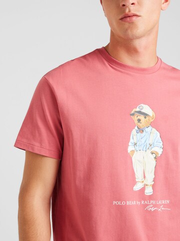 T-Shirt Polo Ralph Lauren en rose