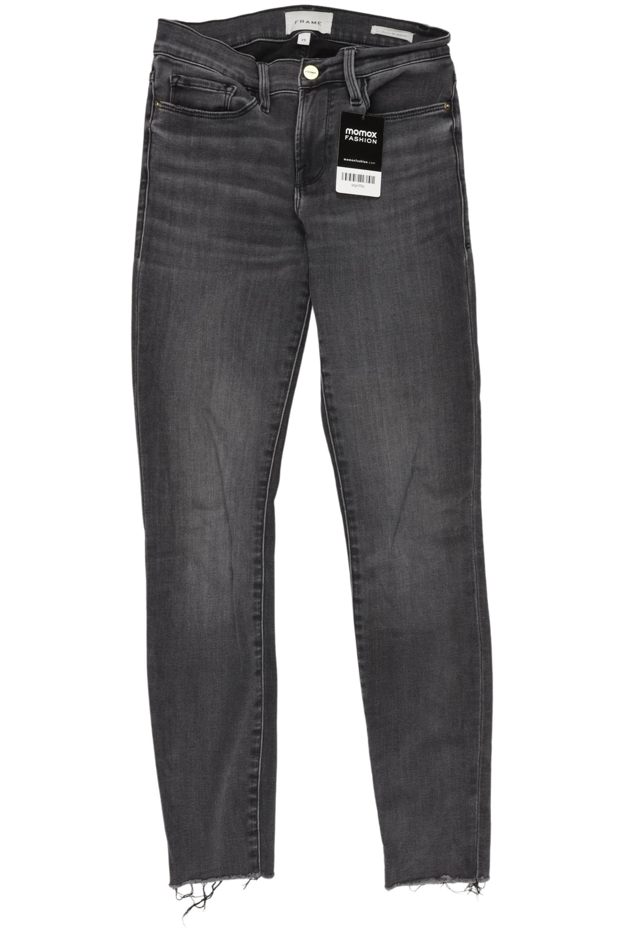 FRAME Jeans in 25 in Grey: front