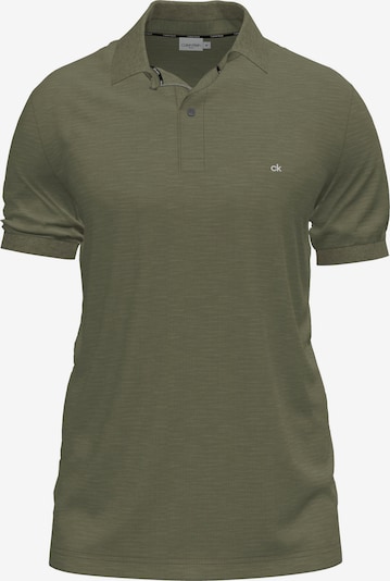 Calvin Klein Shirt in de kleur Kaki / Wit, Productweergave